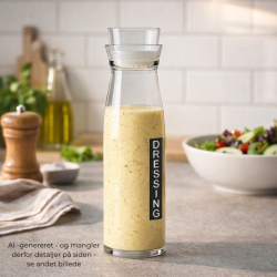 Steel-function, Dressingsflaska med recept