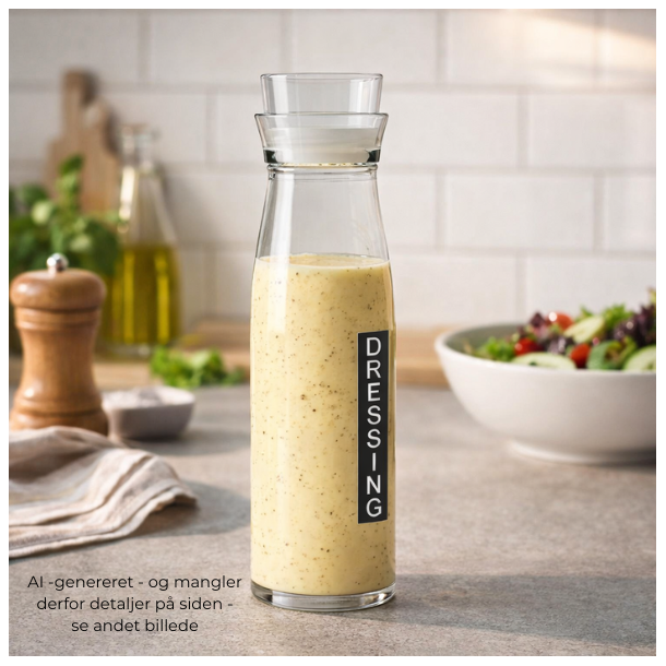 Steel-function, Dressingsflaska med recept