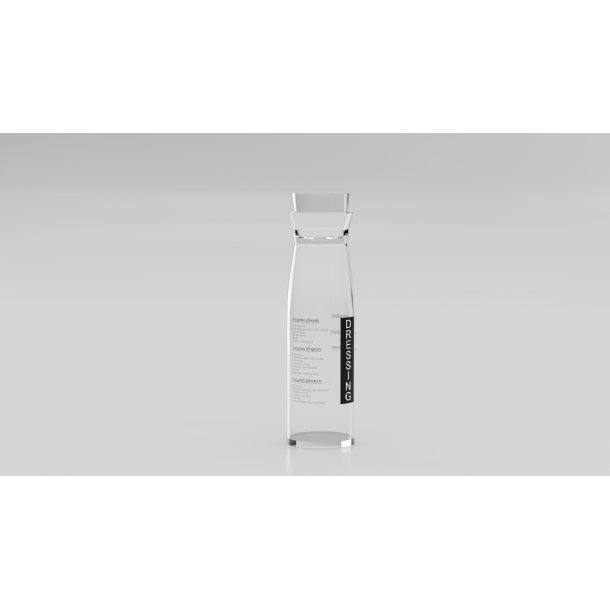 Steel-function, Dressingflaske med opskrifter