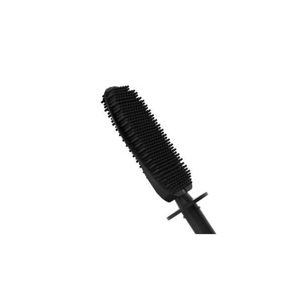 Steel-function, Fyrkantig svart toalettborste