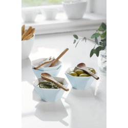 Steel-function, Hepta minisk�lar med bestick 4-pack isbl�