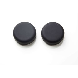 Steel-function, Knivmagnet rund 2 st, svart