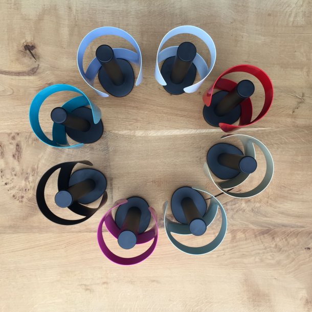 Steel-function, Pisa hush�llspappersh�llare svart