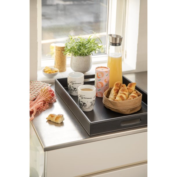 Steel-function, Serveringsbricka i PU-l�der