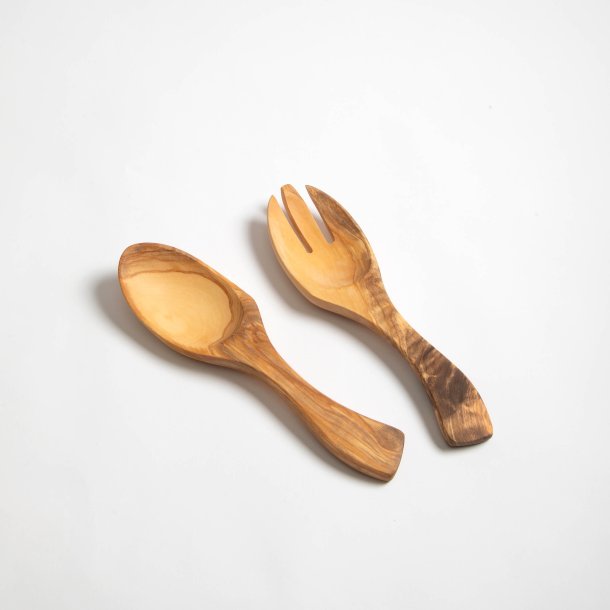 Steel-function, Salat bestik oliventr