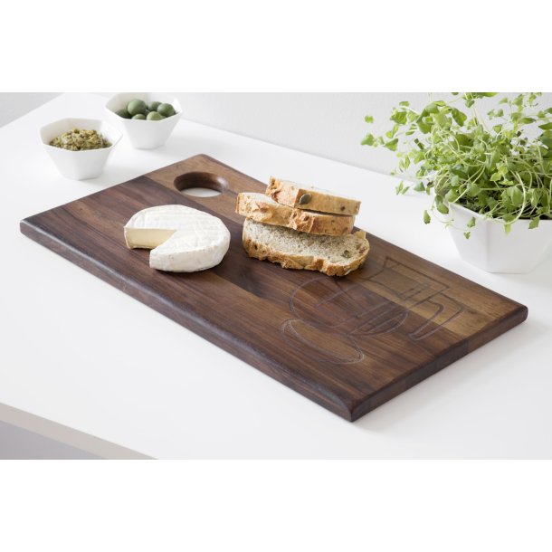 Steel-function, Sk�rebr�t i valn�d 45x26x1,8 cm