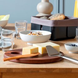 Steel-function, Skærebræt rundt i valnød