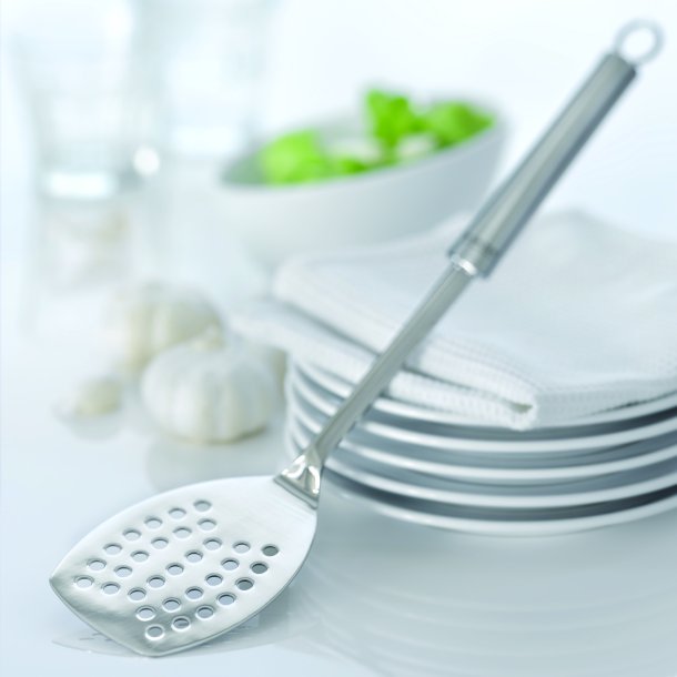 Steel-function, Spatel ergo m/huller 36 cm.