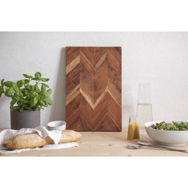 Steel-function, Stort sildeben sk�rebr�t 45x30x3 cm