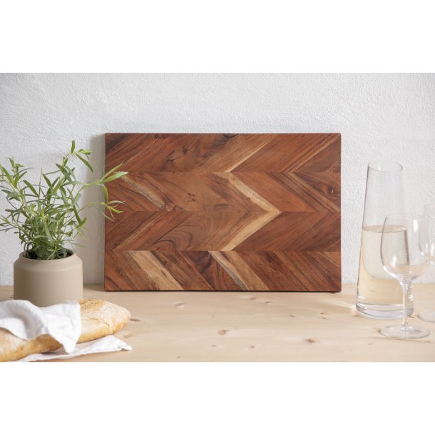 Steel-function, Stort sildeben sk�rebr�t 45x30x3 cm