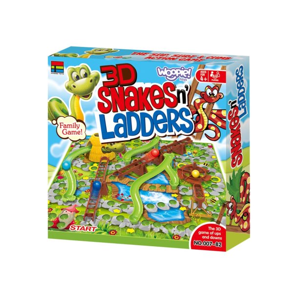Stegar och ormar � klassiskt br�dspel fr�n 5 �r