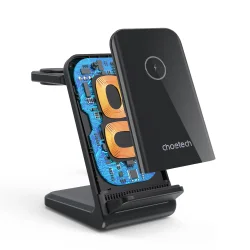 Choetech trdls oplader T608-F 4-i-1, sort