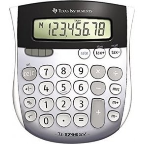 Texas Instruments TI-1795 SV Bordregner 8 cifret