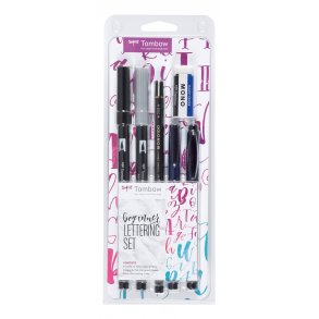 Tombow Hand Lettering Set Beginner, 6 produkter og guide til hndskrift