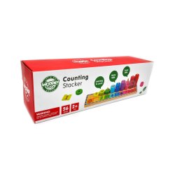 T�lle- og farvepuslespil i tr� � Montessori l�ring med 56 dele