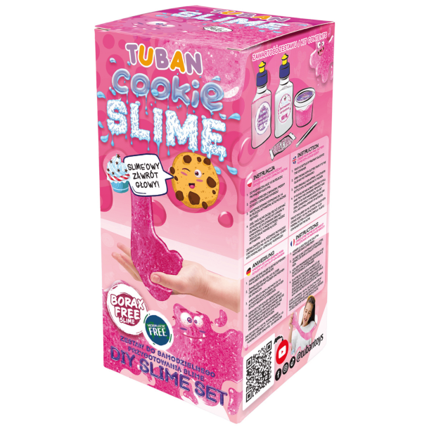 Tuban Slime DIY Slime Kit Cookie � Lav Selv Cookie Slim S�t