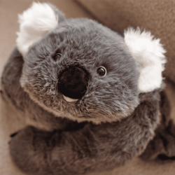 Tyngdkramdjur Koala 65 cm 1,5 kg � Lugnande Sensorisk Gosedjur f�r Trygghet