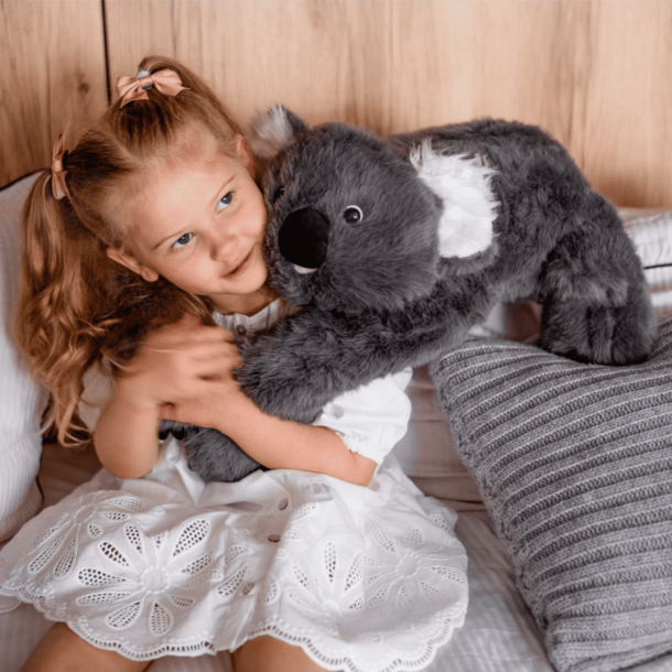 Tyngdkramdjur Koala 65 cm 1,5 kg � Lugnande Sensorisk Gosedjur f�r Trygghet
