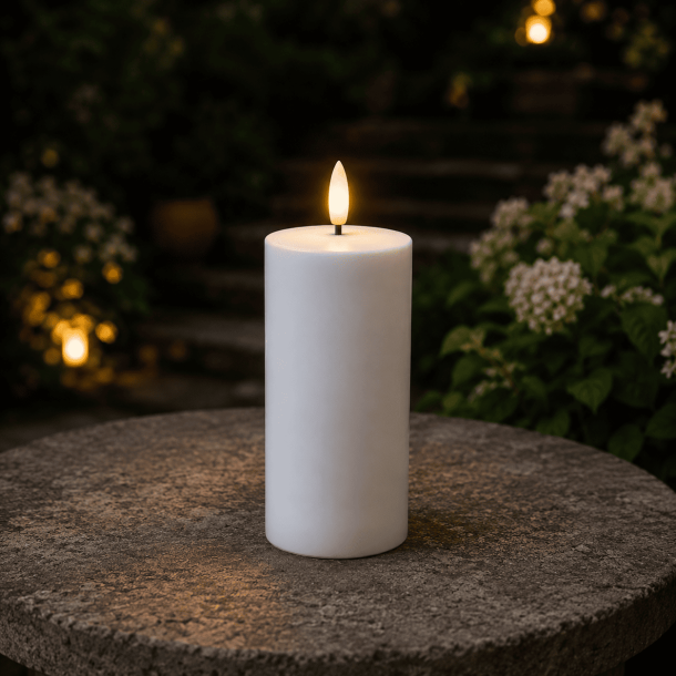 Udend�rs Solcelle Bloklys �7,5 x H15 cm