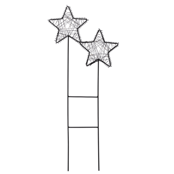 Utomhusstj�rnor 2 st p� spjut 25,5 x 63 cm
