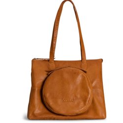 Muud Fro Shopper til Broderi-Opbevaring - Lder, Whisky