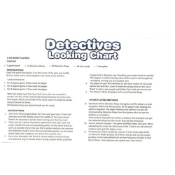 Detectives Looking Chart, brtspil