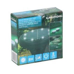 Grundig LED solcellelampe 8 x LED