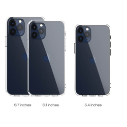 iPhone 12 Mini cover - vandafvisende, 5,4", transparent