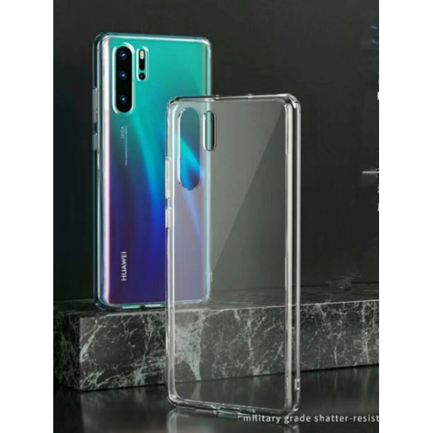 Huawei P30 cover - vandafvisende, transparent