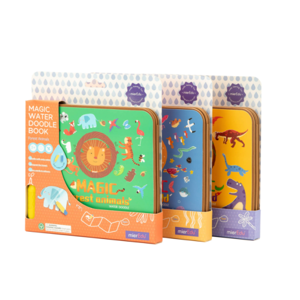 mierEdu Vandmalebøger - 3 pak