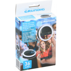 Grundig Selfie Ring Light til mobiltelefon