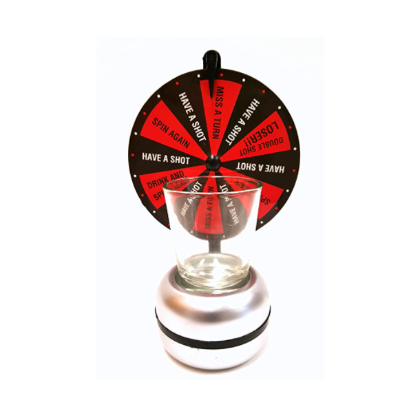 Spin the wheel Shot-hjul, drikkespil