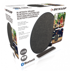 Dunlop bluetooth højtaler 1200 mAh, grå
