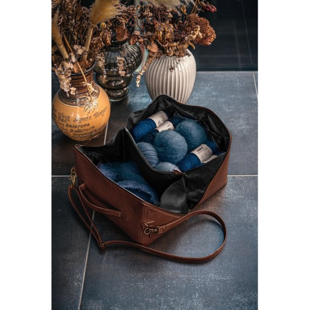 Muud Cleo XL All-in-One Taske - Lder, Rich Brown