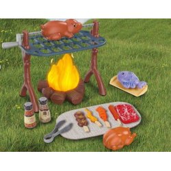 Campfire Legetjs Campingst m. lys og lyd, 17 dele