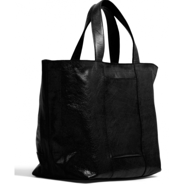 Muud Hiba Taske - Lder, Sort