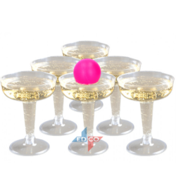 Battle Pong - l vs. Champagne udgave, 18 dele