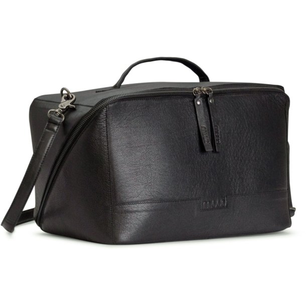 Muud Cleo XL All-in-One Taske - Lder, Sort