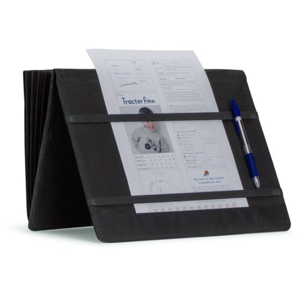 Muud Fiola Etui til Mnstre - Lder, Sort