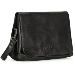 Muud Fee Crossbody - Lder, Sort