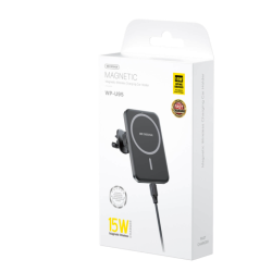 Magnetisk trdls biloplader / holder, 15W, hvid