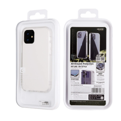 iPhone 13 cover - vandafvisende, 6,1", transparent