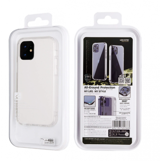 iPhone 13 Pro Max cover - vandafvisende, 6,7", transparent