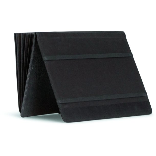 Muud Fiola Etui til Mnstre - Lder, Sort