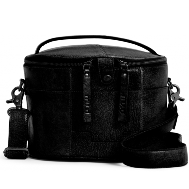 Muud Enturn Taske - Lder, Sort