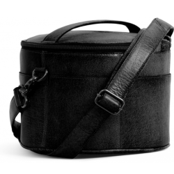 Muud Enturn Taske - Lder, Sort