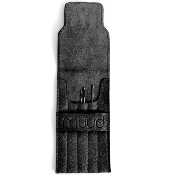 Muud Eva Etui til Nle - Lder, Sort