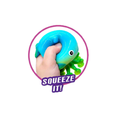 Squeeze Havdyr med Sugekopper � Pop og Klem Leget�j