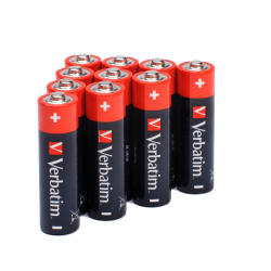 Verbatim Alkaline batterier AA / LR6 10 stk