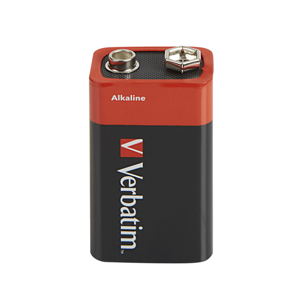 Verbatim Alkaline batteri 9V / 6LF22 1 stk